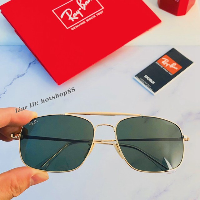 RayBan男士太陽眼鏡雷朋上校款金屬方框前衛潮流男士墨鏡0RB3560 mmyj3560